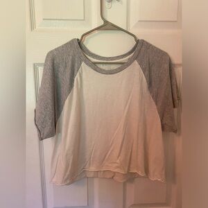 Aerie Cropped Raglan T-Shirt